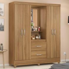 Imagem de Guarda Roupa Capelinha 4 Portas 42220 Amendola Touch Demobile