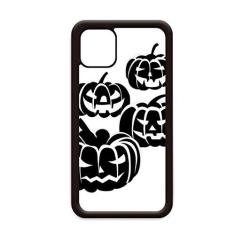 Imagem de Quatro abóboras de Halloween pretas para iPhone 11 Pro Max capa para Apple Mobile Case Shell