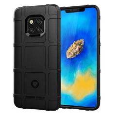 Imagem de Capa para Huawei Mate 20 Pro, proteção robusta, material TPU de fibra de carbono, macia, antiderrapante, antiimpressões digitais, capa totalmente protetora para Huawei Mate 20 Pro