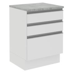 Imagem de Balcão Madesa Glamy 3 Gavetas