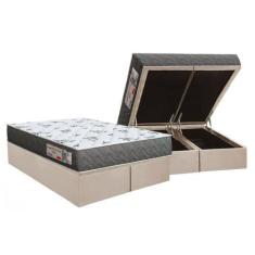 Imagem de Conjunto Box Baú Queen: Colchão Molas Orthoflex D33 ComfortPedic Line 