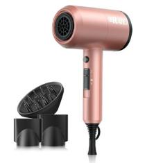 Imagem de Secador de cabelo SHRATE Lightweight Ionic 1800W com difusor - dourado