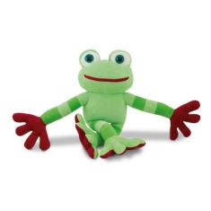 Imagem de Sapinho de Pelúcia Leleko 42cm Anti-alérgico - Toybrink