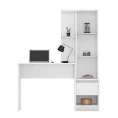 Imagem de Escrivaninha Com Armário Office Morada Branco Demóbile Branco