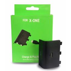 Imagem de Kit bateria recarregável com carregador para controle Xbox One