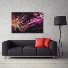 Imagem de Quadro Decorativo League Of Legends - B Tela Em Tecido