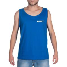 Imagem de Sensacional Camiseta Masculina Regata Efect Confortável Para Academia Praia Verão Tecido Macio