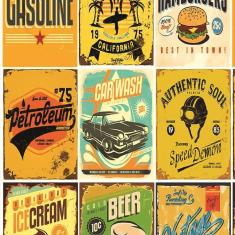 Imagem de Papel De Parede Adesivo Lavável Anos 80 3M