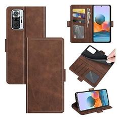 Imagem de Capa para Xiaomi Redmi Note 10 Pro, carteira de couro PU premium estilo livro ímã capa flip dobrável suporte capa com compartimentos para cartão para Xiaomi Redmi Note 10 Pro Max capa de telefone