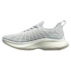 Imagem de Athletic Propulsion Labs Techloom Tênis feminino tirolesa, Aço cinza/marfim, 38