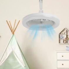 Imagem de Ventilador Com Luz Led, 3- Lâmpada Moderna Para Smart E2 - Qg Dos Prod