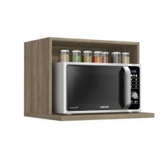 Imagem de Armário De Cozinha Nicho Forno/Microondas 60cm G738 Maxxi Nogal Kappes