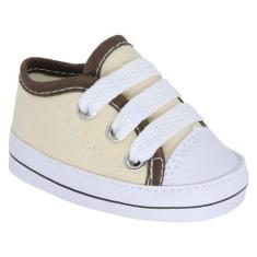 Imagem de Sapatinho De Bebe Recem Nascido Tênis star Menino - Nenê Baby, 16, Beg