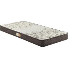 Imagem de Colchão Solteiro Ecoflex Espuma D26 Ecoline Bordado 78x188x14cm Marrom