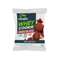 Imagem de Cookie Vitalin Chocolate e Whey Sem Açúcar - 40g