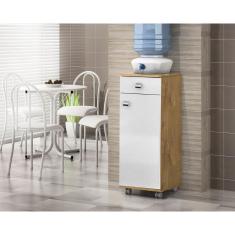 Imagem de Balcão Com Rodinhas Bianca 1 Porta 1 Gav.