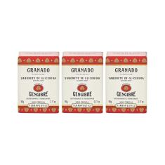 Imagem de Sabonete Granado 90g Glicerina Gengibre-Kit C/3un