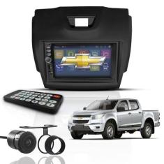 Imagem de Kit Central Multimídia Mp5 2 Din Bt Espelha Dvd Cam Gm S10 - First Opt