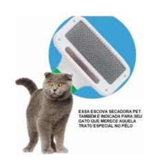 Imagem de Escova Secadora De Pelos Para Pet Cachorro Gato - Shop Alternativo