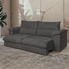 Imagem de Sofá Retrátil e Reclinável 3 Lugares 230cm Italia