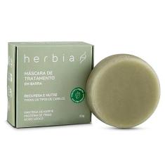 Imagem de Máscara Capilar em Barra para Todos os Tipos de Cabelo Herbia 50g
