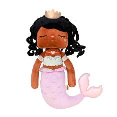 Imagem de Boneca Angela Sereia Metoo 33 cm Pelúcia Infantil ALANA