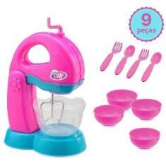 Imagem de Kit Brinquedo Infantil Batedeira C/ Acessórios Le Chef Usual - Usual B