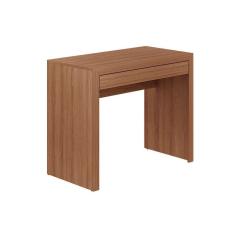 Imagem de Mesa Escrivaninha Juvenil Me4107 C 1 Gaveta Amendoa Tecno Mobili