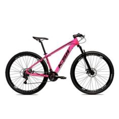 Imagem de Bicicleta Aro 29 Ksw 24v Shimano Acera, Freio Hidraulico/k7, Rosa, Pre