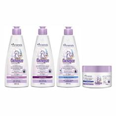 Imagem de Kit Arvensis Cachinhos (Sh+Cond+Ativador Crespo+Máscara2x1)