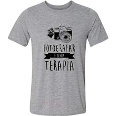 Imagem de Camiseta Fotografar É Minha Terapia Fotografia Fotógrafo