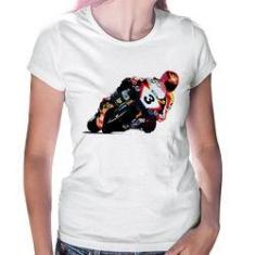 Imagem de Baby Look Motorcycle Racing - Foca Na Moda