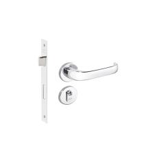 Imagem de Fechadura duna imab externa cromada c/ cilindro chave pequena 40MM