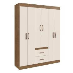 Imagem de Guarda-Roupas 6 Portas 2 Gavetas Multimóveis Cr35111