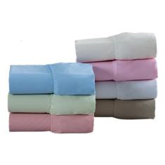 Imagem de Lençol 200 Fios Queen 100% Algodão Com Elástico Cama Box E Padrão - Na