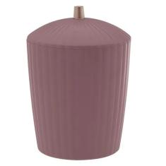 Imagem de Lixeira Redonda de Acrílico Rosé Bagno 7L