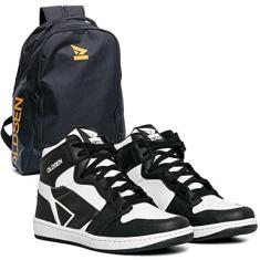 Imagem de Tenis Masculino Unissex Botinha Casual Urbano moda 34-43 + mochila