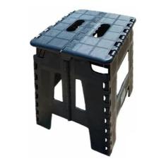 Imagem de Banqueta Plástica Banquinho Manicure Banco Dobrável 100 Kg