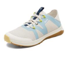Imagem de OLUKAI Huia Tênis feminino, Areia branca/azul enevoado, 37