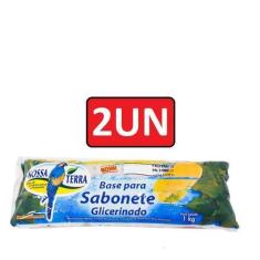 Imagem de Kit 2 Bases Glicerina Transparente P/ Sabonete Nossa Terra 1Kg