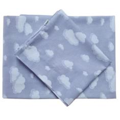 Imagem de Jogo De Cama Solteiro 2 Pecas Algodão 180 Fios Nuvem - Magic Enxovais