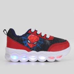 Imagem de Tênis Infantil Marvel Spider Man Com Led Menino-Masculino