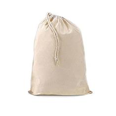 Imagem de DAGIJIRD Bolsa multifuncional de tecido de linho de lona para presente de joias com cordão e maquiagem, bolsa de roupas