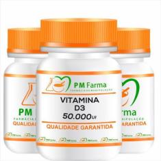 Imagem de Vitamina D3 50.000 Ui 12 Capsulas - Pm Farma