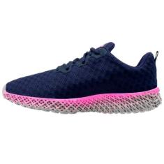 Imagem de TENIS SPORTS GHOST 2 MALHA MESH ESPUMADO TECIDO 6035 Cor:Azul;Tamanho:34;Genero:Feminino
