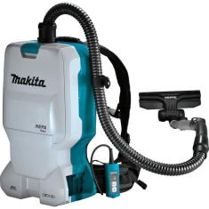 Imagem de Aspirador De Pó Costal à Bateria 36v Hepa Com Mangueira 1m Tubo Bocal Emborrachado Dvc660z Makita