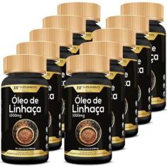 Imagem de 30X Óleo De Linhaça 1450Mg 60Caps Premium Hf Suplements