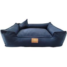 Imagem de Cama Caminha Para Pet De Cachorros Grande Veludo 95X75 Xg - Cochilo Pe