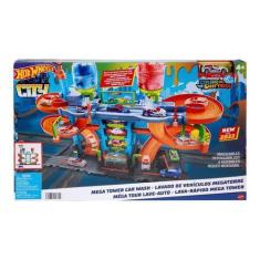 Imagem de Pista Hot Wheels City Lava Rápido Mega Tower Hdp05 - Mattel