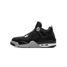 Imagem de (GS) Air Jordan 4 Retro SE 'Black Canvas' (2022) DV0553-006